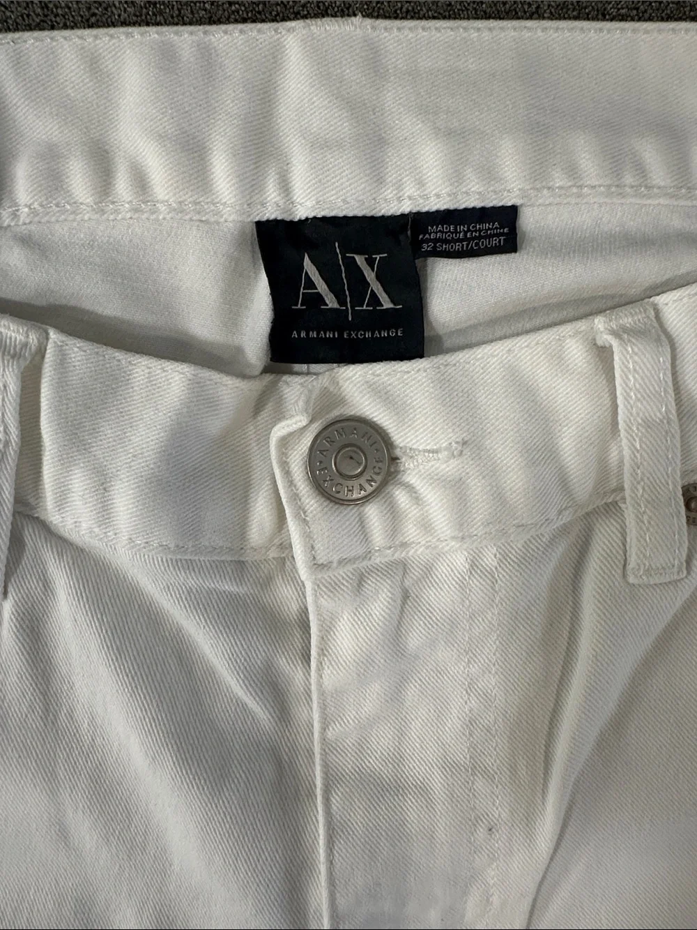 Armani Exchange A|X J130 Skinny White Jeans Men’s Waist 32